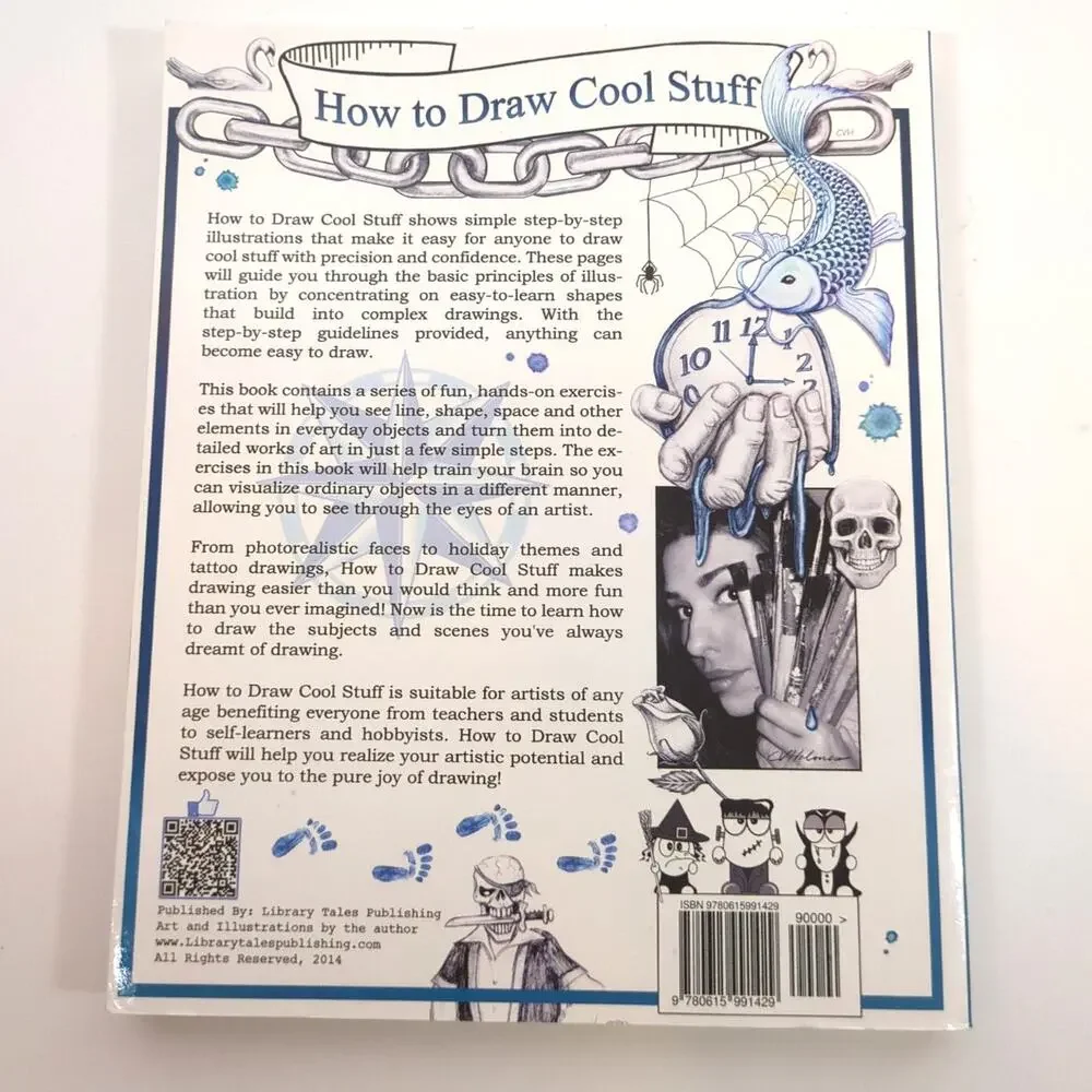 How to Draw Cool Stuff Catherine V. Holmes 2017 Illustrated Art Drawing Guide